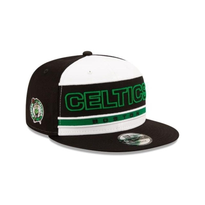 Green Boston Celtics Hat - New Era NBA Stripe 9FIFTY Snapback Caps USA7689403